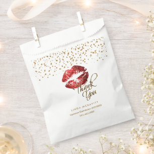 Thank you Lipsense 💋 Lips - Red Favour Bags