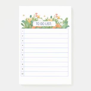 THANK YOU LIST POST-IT NOTES