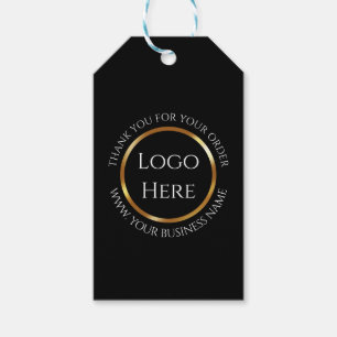 Thank you Logo Here with QR code Gift Tags