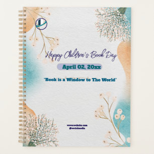Thank you & Logo & Text personalise Planner
