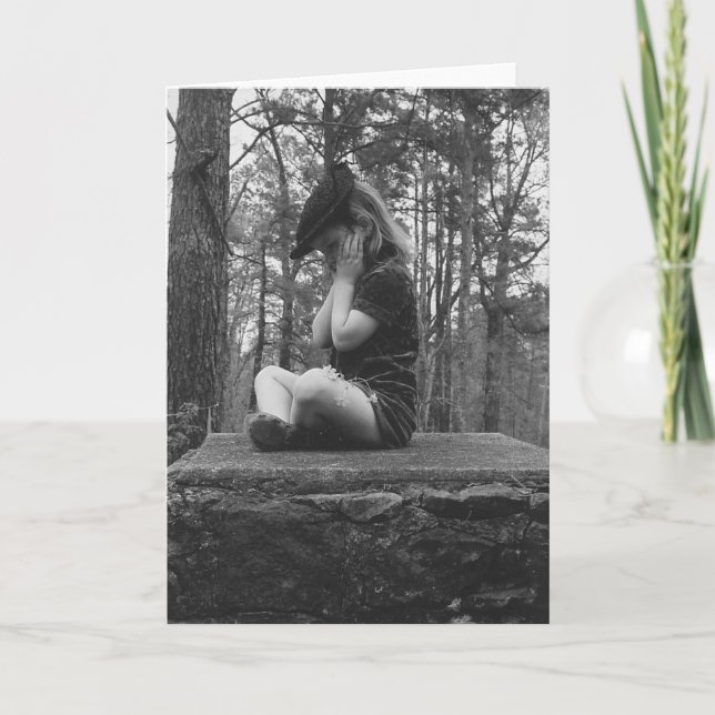 Thank You, Lord, for your Many Blessings Thank You Card (Front)