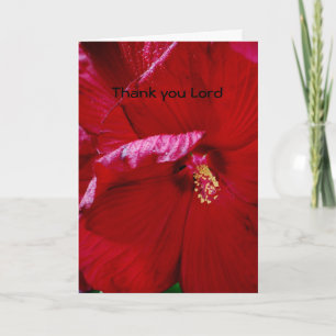 Thank you Lord Holiday Card