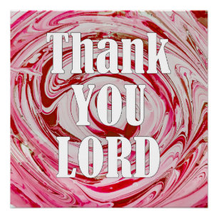 THANK YOU, LORD, POSTER