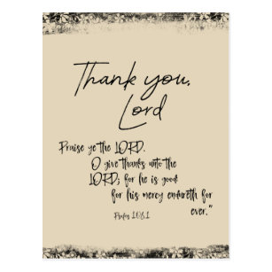 Awesome 55 Verse For Thank You Card