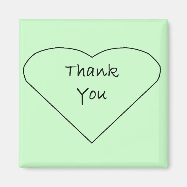 Thank You Magnet (Front)