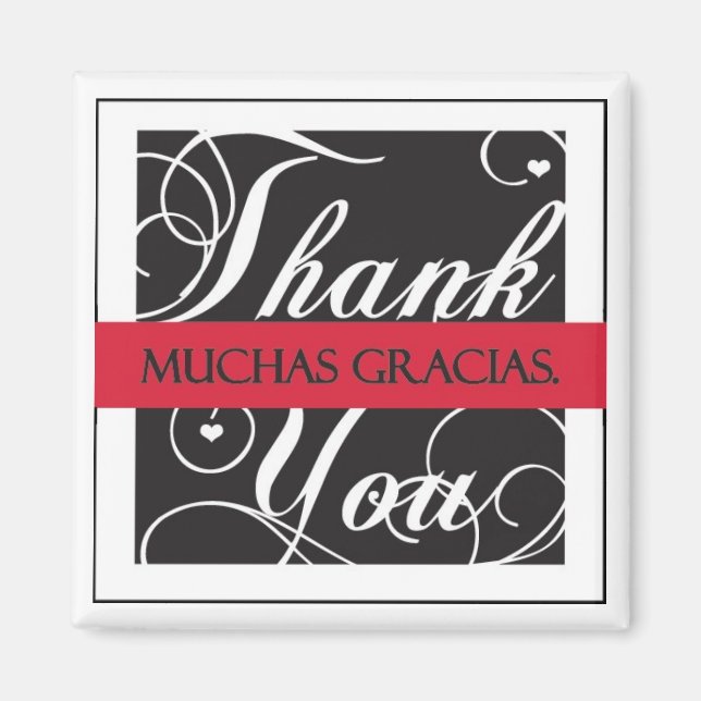 Thank you magnet (Front)