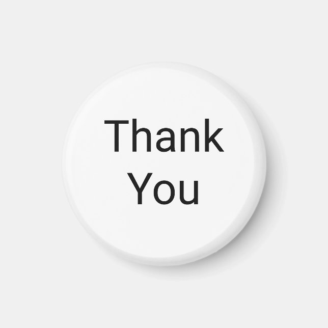 Thank You Magnet (Front)