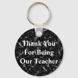 Thank You Male Teacher Classroom Appreciation Key Ring
