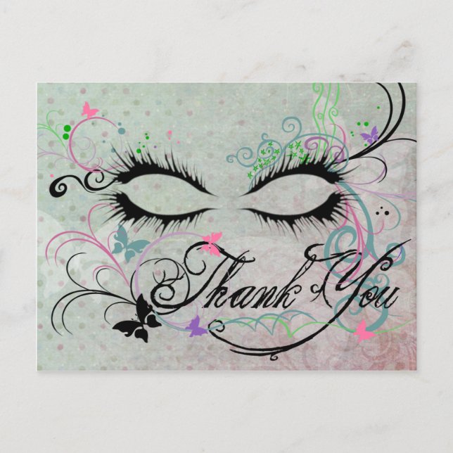Thank You Masquerade Postcard (Front)