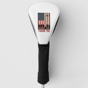 Thank You Military American Flag Shirt Design_1 Golf Head Cover