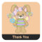 Thank you mixed bear cartoon sticker