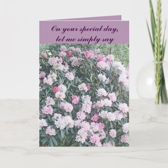 Thank You Mom Greeting Card (Front)