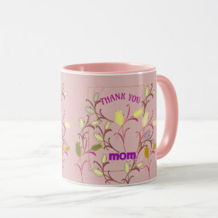 THANK YOU MOM MUG SIMPLE ART GIFT FOR ANYTIME 2023