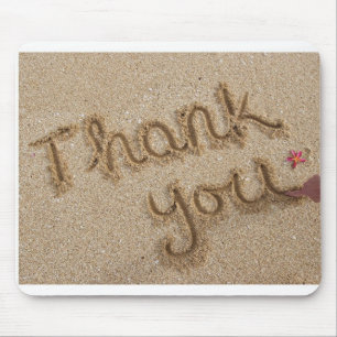Thank you mouse mat