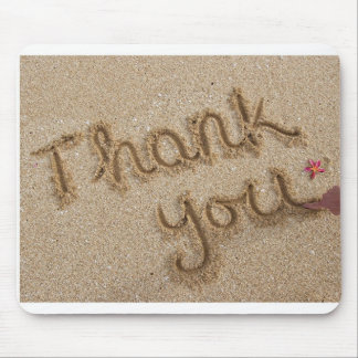 Thank you mouse mat