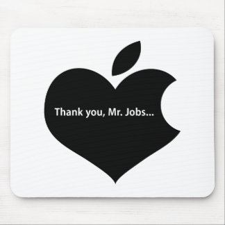 THANK YOU MR JOBS MOUSE MAT