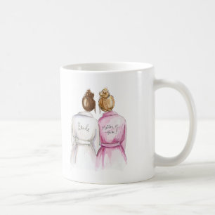 Thank You Mug Auburn Bride Dark Blonde Maid