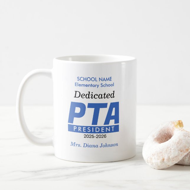 Thank you Mug for School PTA/PTO  (With Donut)