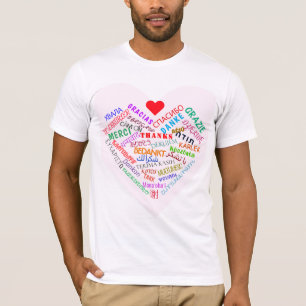 THANK YOU - Multi Language - International - T-Shirt