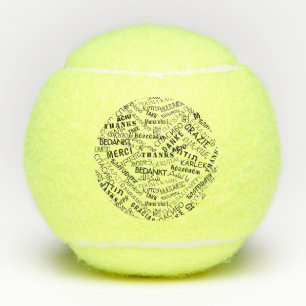 Thank You ! - Multi Language - International World Tennis Balls