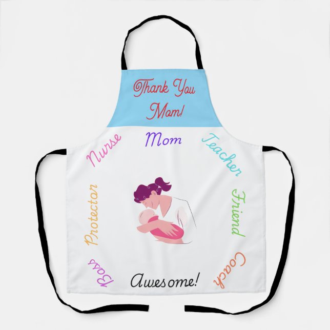 Thank You Mum Apron (Front)