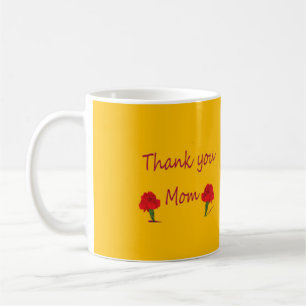 Thank you mum coffee mug