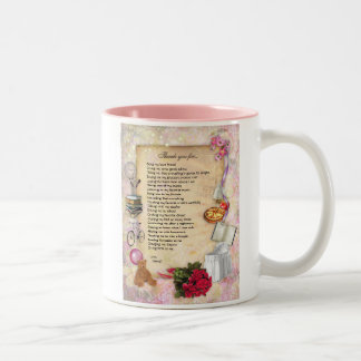Thank You Mum (customisable) Mug