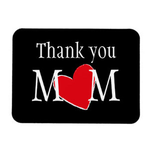 Thank You Mum Customised Magnet