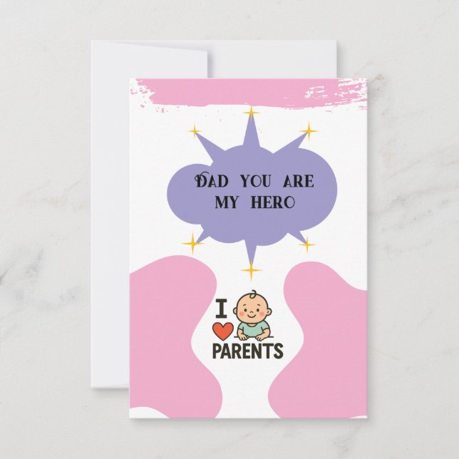 Thank You, Mum & Dad – Global Day of Parents Card (Front)
