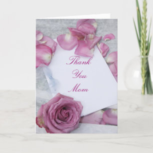 Thank You Mum Greeting Card