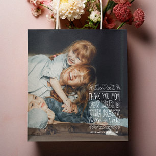 Thank You Mum Mother's Day Photo Gift Bag