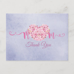 Thank You Mum Postcard
