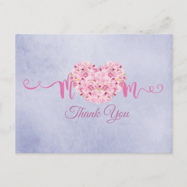 Thank You Mum Postcard (Front)
