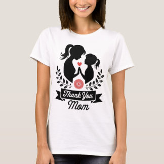 Thank You Mum Women’s T-Shirt – Heartfelt Gift for