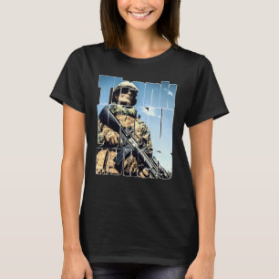 Thank You My Hero Military Veteran  6 T-Shirt