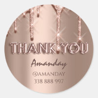 thank you Name Drips Rose Instagra web page