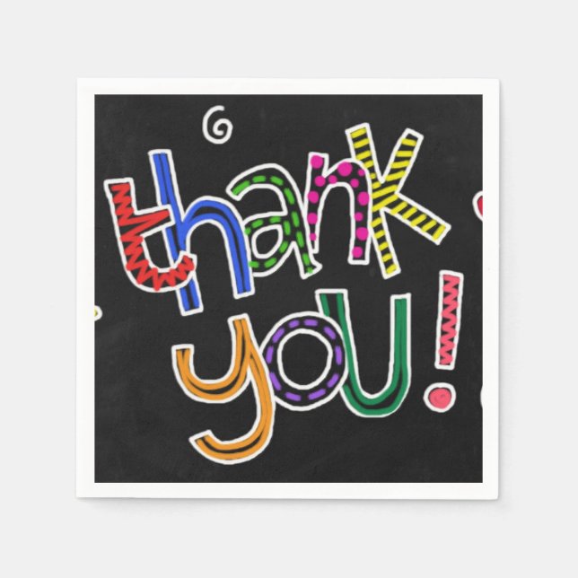 Thank You Napkin (Front)
