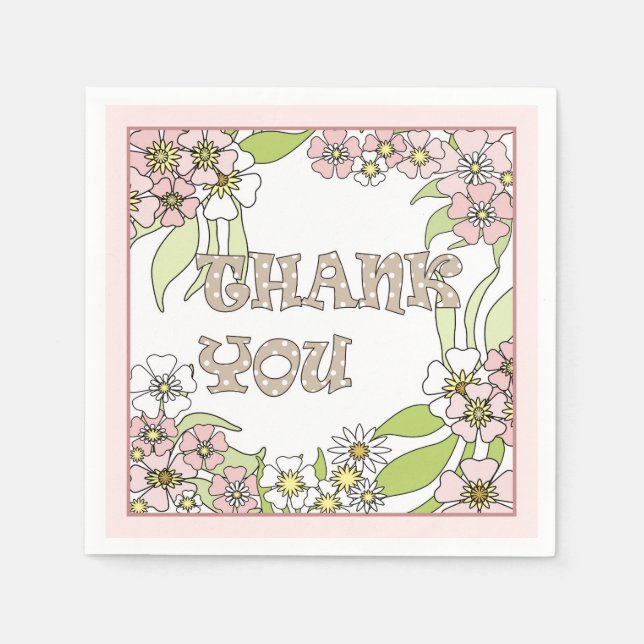 Thank you napkin (Front)