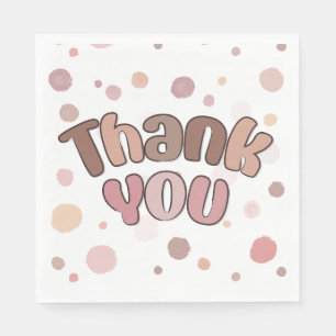 Thank you napkin