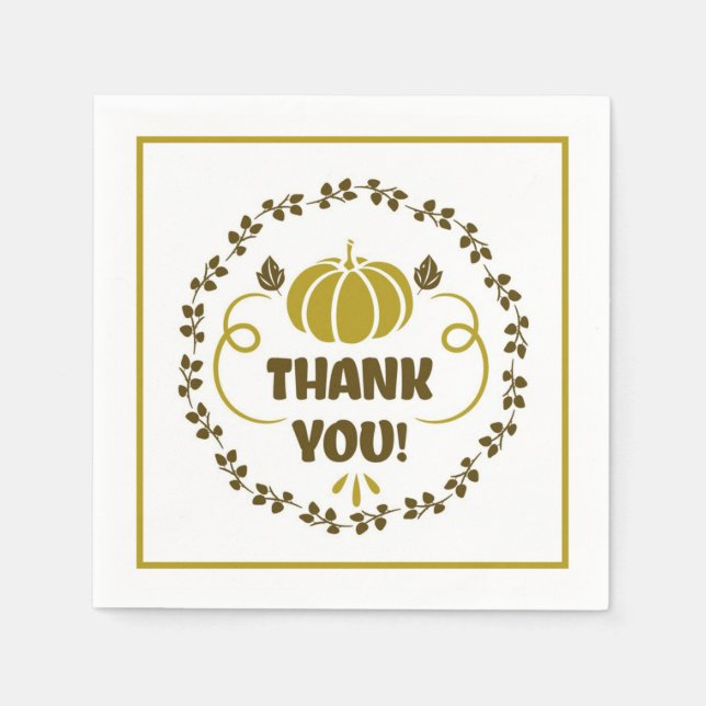 Thank You Napkin (Front)