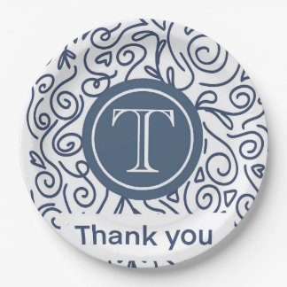 Thank You Napkin Paper Plate