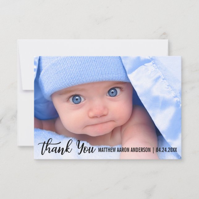 Thank You New Baby Modern (Front)