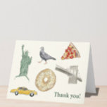 Thank you New York Cards<br><div class="desc">Express your gratitude in a New York state of mind with our Thank You New York Cards. These unique and stylish cards feature illustrations of iconic New York City landmarks, offering a heartfelt and artistic way to show appreciation. Crafted with attention to detail, our Thank You New York Cards showcase...</div>