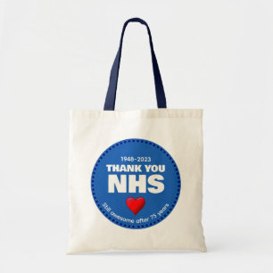 THANK YOU NHS 75 Years Tote Bag