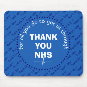 THANK YOU NHS Customisable Supporter Mouse Mat