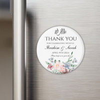Thank You nikah muslim wedding favour floral Class