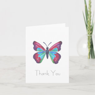 Thank you note card