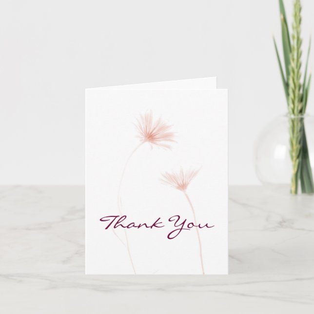 Thank You Note Card (Front)