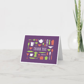 Thank You note card