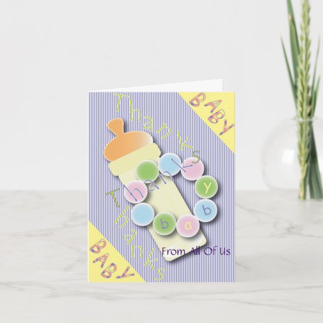 Thank You Note Card (Front)